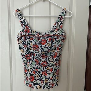 CAbi peplum tank top